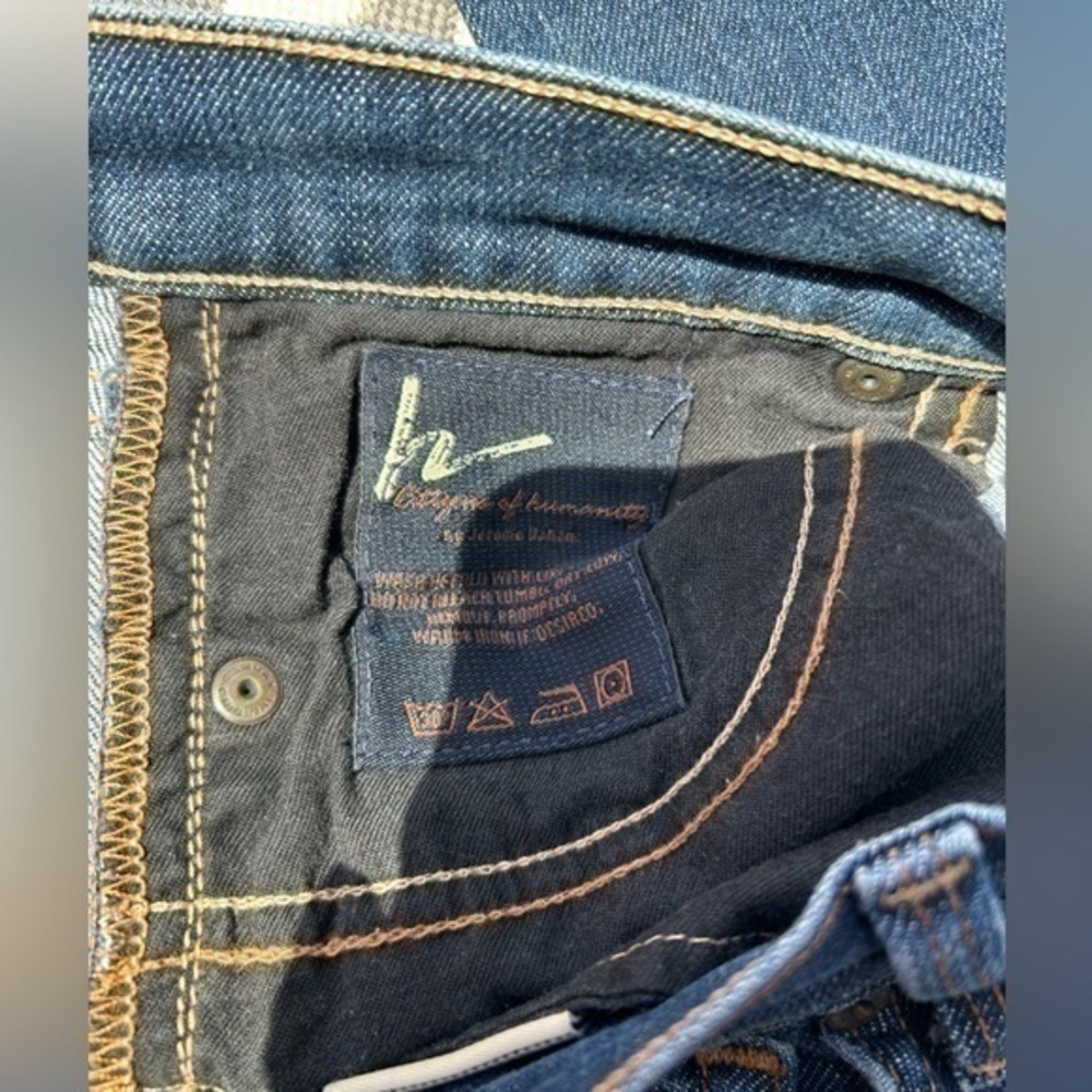 💋Citizens of Humanity Dita Petite Bootcut blue jeans distressed 👖26 - Picture 6 of 10